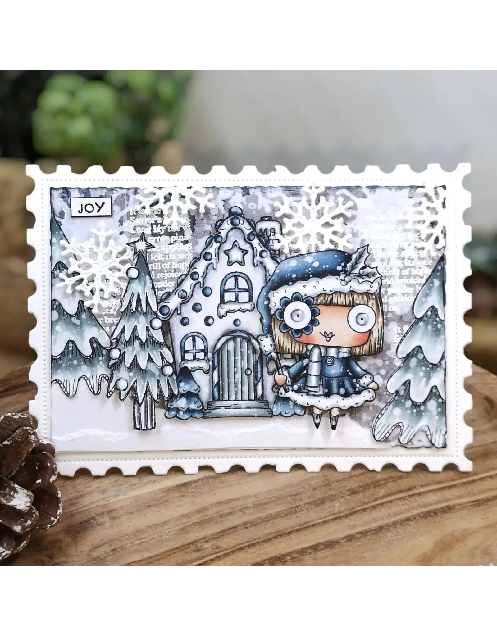 AALL & CREATE AALL & CREATE JANET KLEIN #1310 EMILY ANNE'S SWEET SEASON A7 CLEAR STAMP SET