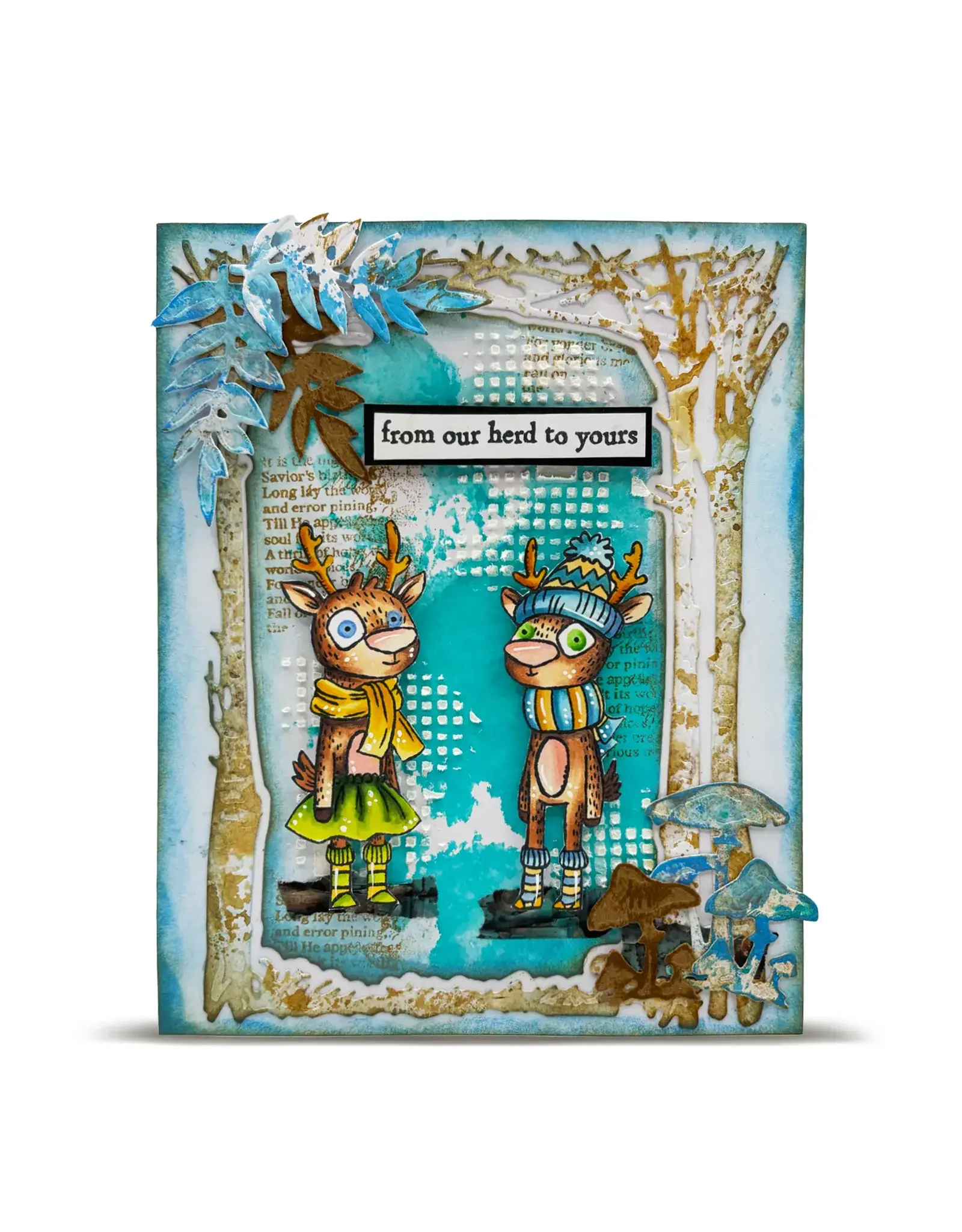 AALL & CREATE AALL & CREATE JANET KLEIN #1309 REIN IT IN A7 CLEAR STAMP SET