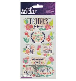 AMERICAN CRAFTS AMERICAN CRAFTS STICKO FRIENDS STICKERS