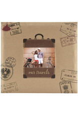 MBI MBI EXPRESSIONS OUR TRAVELS POST-BOUND 12X12 ALBUM WITH WINDOW