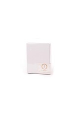AMERICAN CRAFTS AMERICAN CRAFTS SHIMMER WHITE GIFT CARDS WITH ENVELOPES A2 12/PK