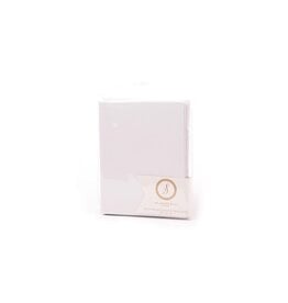 AMERICAN CRAFTS AMERICAN CRAFTS SHIMMER WHITE GIFT CARDS WITH ENVELOPES A2 12/PK