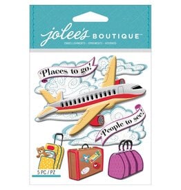JOLEE’S JOLEE'S BOUTIQUE AIRPLANE DIMENSIONAL STICKERS