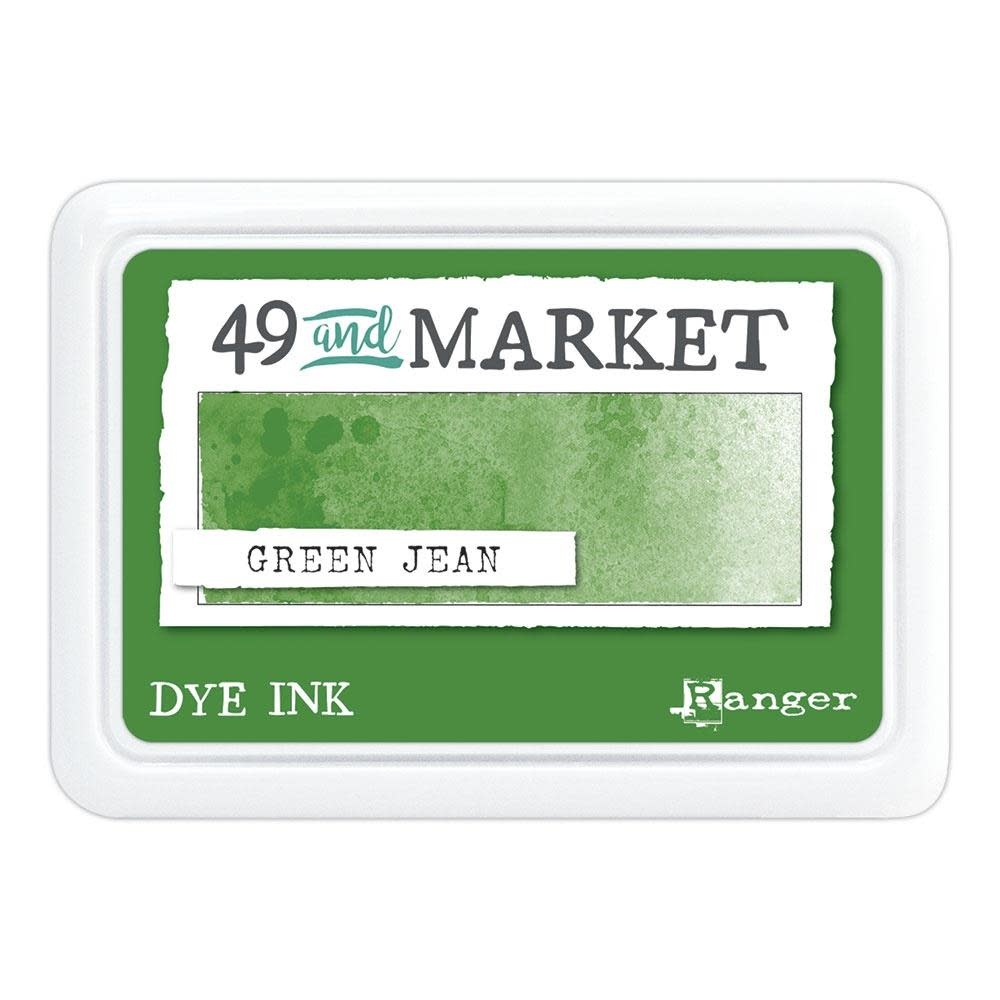 49 AND MARKET 49 AND MARKET GREEN JEAN DYE INK PADS