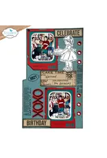 ELIZABETH CRAFT DESIGNS ELIZABETH CRAFT DESIGNS PLANNER ESSENTIALS CELEBRATIONS 2 CLEAR STAMP AND DIE SET