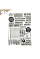 ELIZABETH CRAFT DESIGNS ELIZABETH CRAFT DESIGNS PLANNER ESSENTIALS ABOUT ME CLEAR STAMP SET