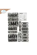 ELIZABETH CRAFT DESIGNS ELIZABETH CRAFT DESIGNS PLANNER ESSENTIALS BEST KIND OF DAYS CLEAR STAMP SET