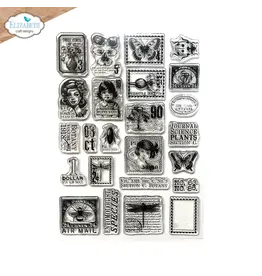 ELIZABETH CRAFT DESIGNS ELIZABETH CRAFT DESIGNS PLANNER ESSENTIALS POSTAGE STAMPS 3 CLEAR STAMP SET