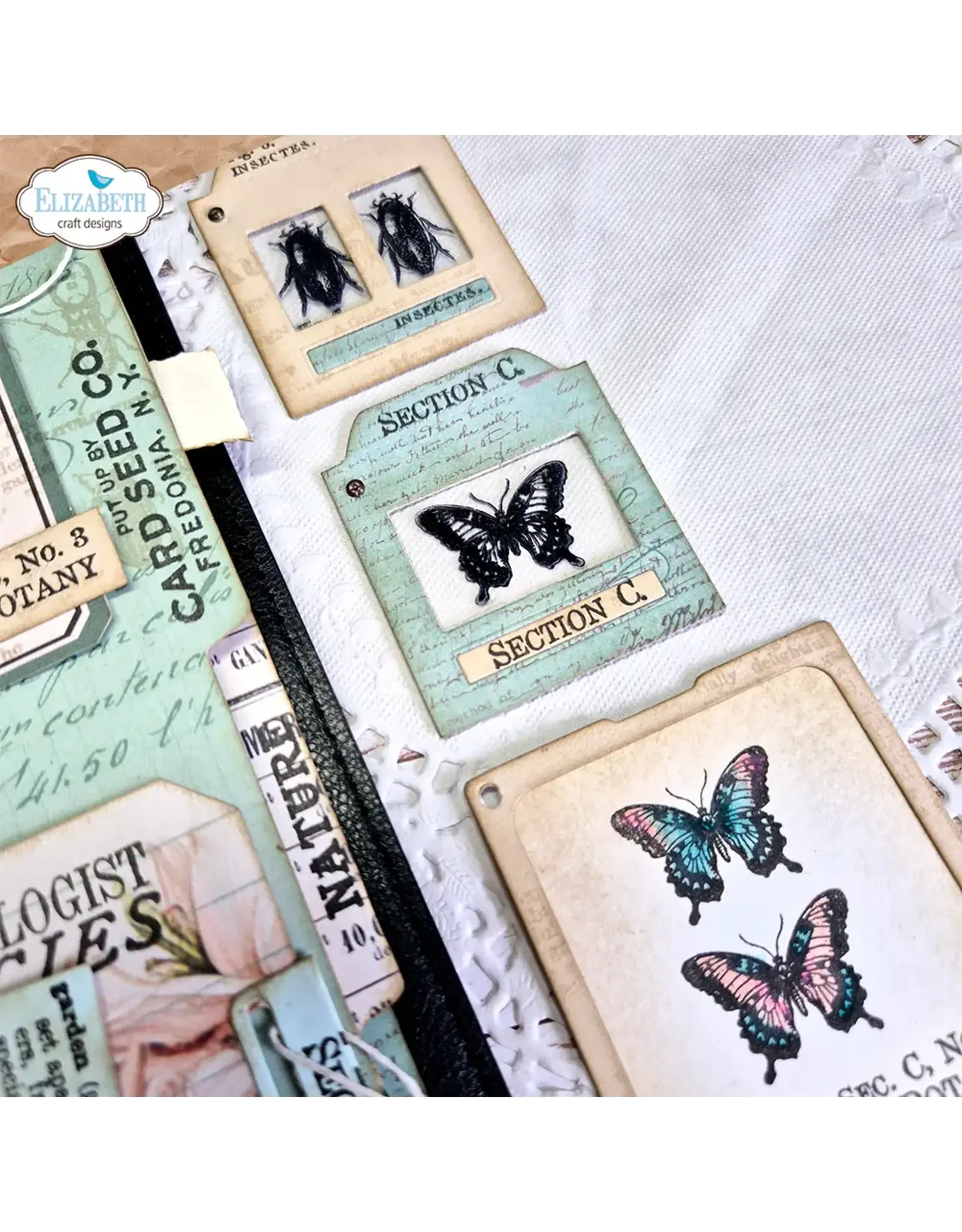 ELIZABETH CRAFT DESIGNS ELIZABETH CRAFT DESIGNS PLANNER ESSENTIALS POSTAGE STAMPS 3 CLEAR STAMP SET