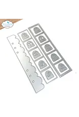 ELIZABETH CRAFT DESIGNS ELIZABETH CRAFT DESIGNS PLANNER ESSENTIALS PHOTOFRAME INLAY DIE SET
