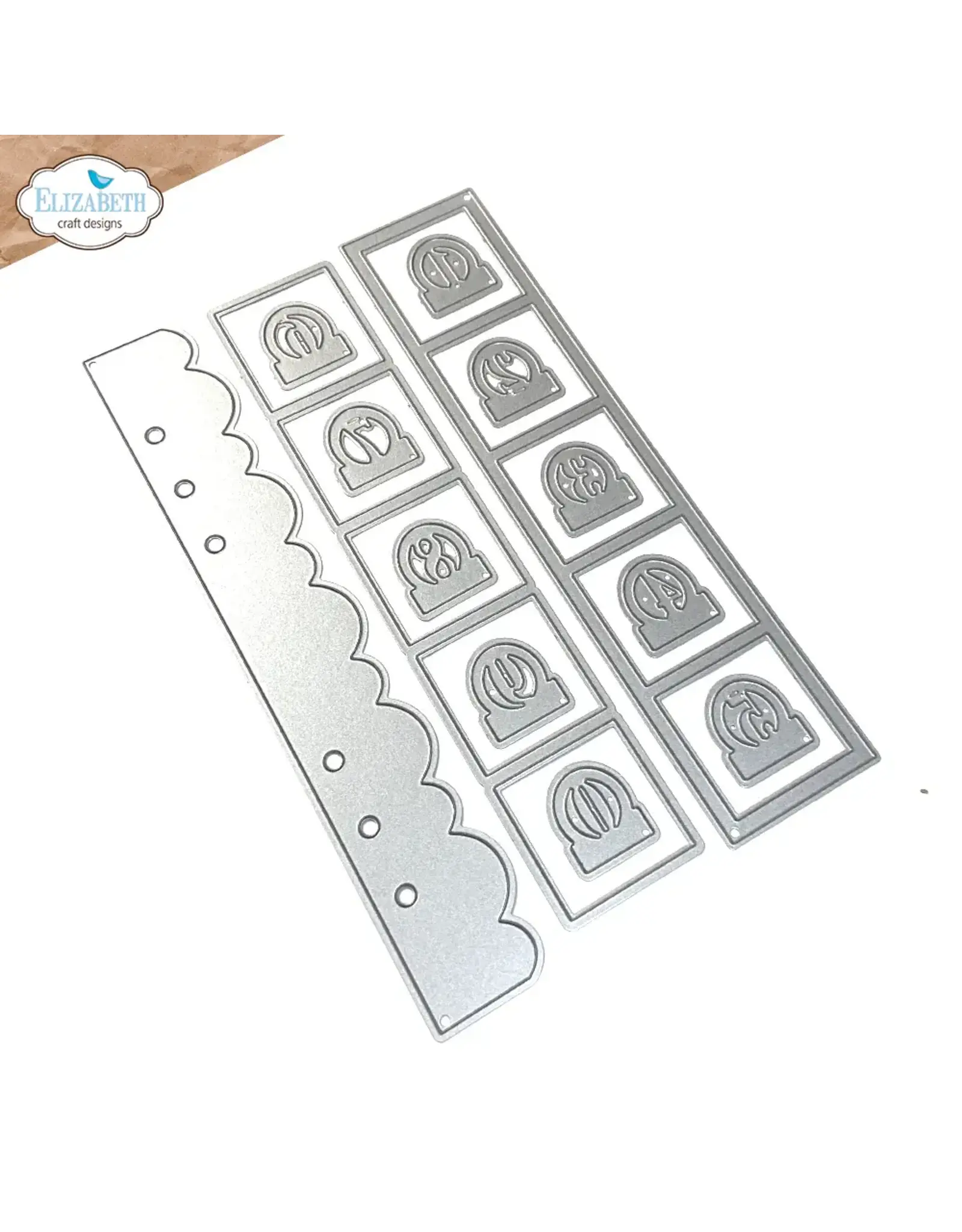 ELIZABETH CRAFT DESIGNS ELIZABETH CRAFT DESIGNS PLANNER ESSENTIALS PHOTOFRAME INLAY DIE SET