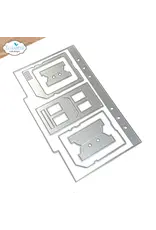 ELIZABETH CRAFT DESIGNS ELIZABETH CRAFT DESIGNS PLANNER ESSENTIALS PAGE WITH LARGE TAB 2 DIE SET