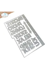 ELIZABETH CRAFT DESIGNS ELIZABETH CRAFT DESIGNS PLANNER ESSENTIALS PAGE WITH LARGE TAB 1 DIE SET