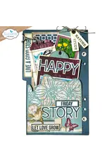 ELIZABETH CRAFT DESIGNS ELIZABETH CRAFT DESIGNS PLANNER ESSENTIALS PAGE WITH LARGE TAB 1 DIE SET