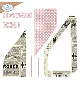 ELIZABETH CRAFT DESIGNS ELIZABETH CRAFT DESIGNS PLANNER ESSENTIALS TN FOLDER DIE SET