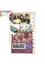 ELIZABETH CRAFT DESIGNS ELIZABETH CRAFT DESIGNS PLANNER ESSENTIALS POCKET WITH FLOWERS DIE SET