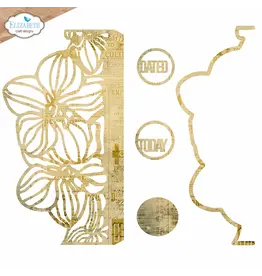 ELIZABETH CRAFT DESIGNS ELIZABETH CRAFT DESIGNS PLANNER ESSENTIALS BORDERPAGE WITH FLOWERS DIE SET