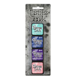 RANGER TIM HOLTZ DISTRESS MINI INK PAD KIT #14 4PK