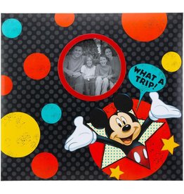 EK SUCCESS EK SUCCESS WHAT A TRIP BLACK WITH DOTS SCRAPBOOK ALBUM 12X12