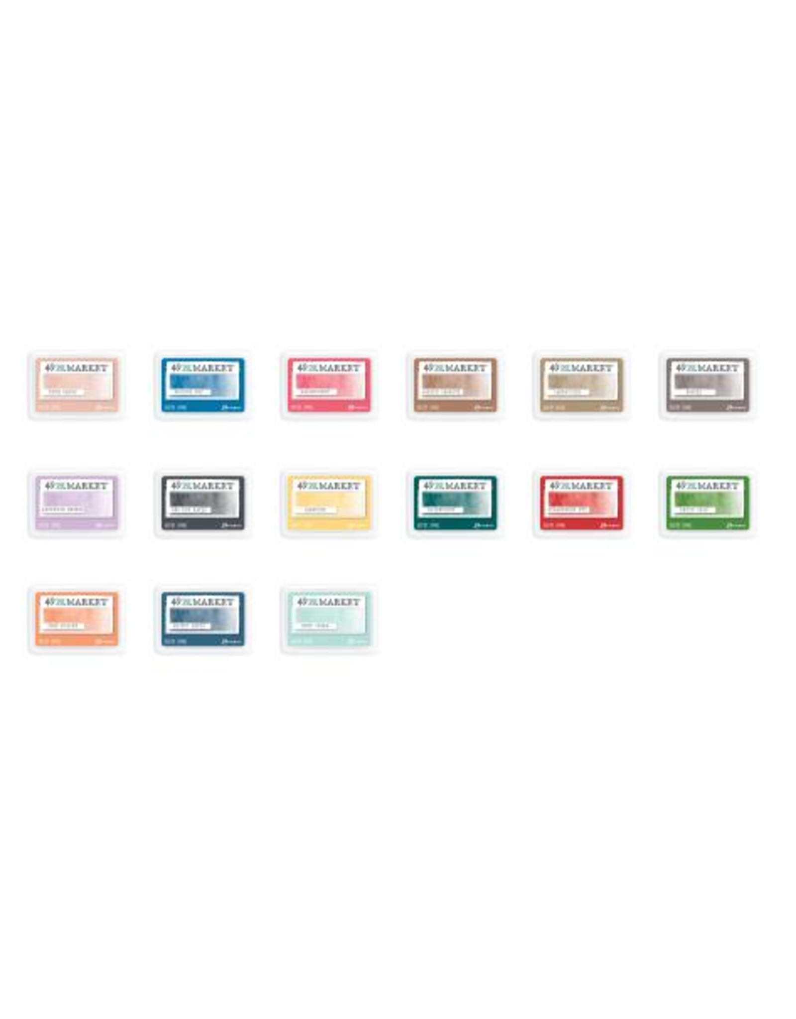 49 AND MARKET 49 AND MARKET DYE INK PADS BUNDLE PRICE!!