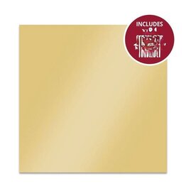 HUNKYDORY CRAFTS LTD. HUNKYDORY RICH GOLD 12x12 MIRRI CARD