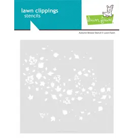 LAWN FAWN LAWN FAWN AUTUMN BREEZE 6x6 STENCIL