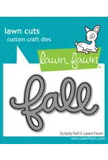 LAWN FAWN LAWN FAWN SCRIPTY FALL DIE
