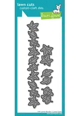 LAWN FAWN LAWN FAWN FALL LEAVES BORDER DIE SET