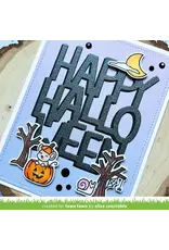 LAWN FAWN LAWN FAWN GIANT HAPPY HALLOWEEN: PORTRAIT DIE