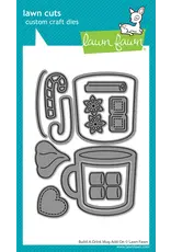 LAWN FAWN LAWN FAWN BUILD-A-DRINK MUG ADD-ON DIE SET