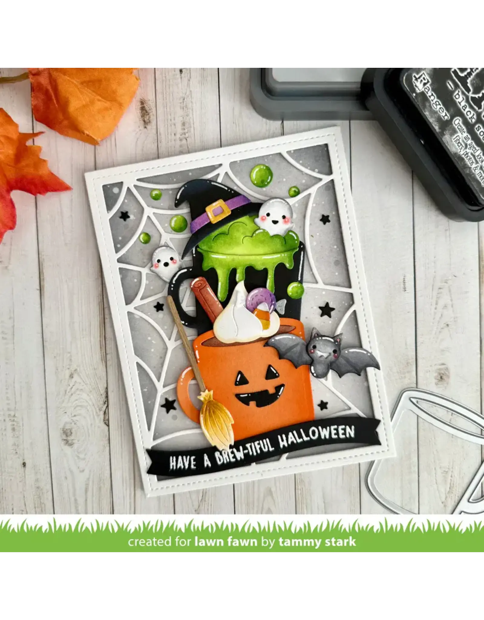 LAWN FAWN LAWN FAWN BUILD-A-DRINK MUG ADD-ON DIE SET