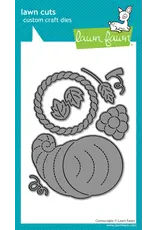 LAWN FAWN LAWN FAWN CORNUCOPIA DIE SET