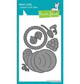 LAWN FAWN LAWN FAWN CORNUCOPIA DIE SET
