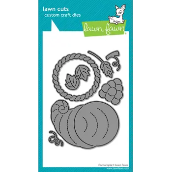 LAWN FAWN LAWN FAWN CORNUCOPIA DIE SET