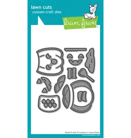 LAWN FAWN LAWN FAWN BUILD-A-JACK-O'-LANTERN DIE SET