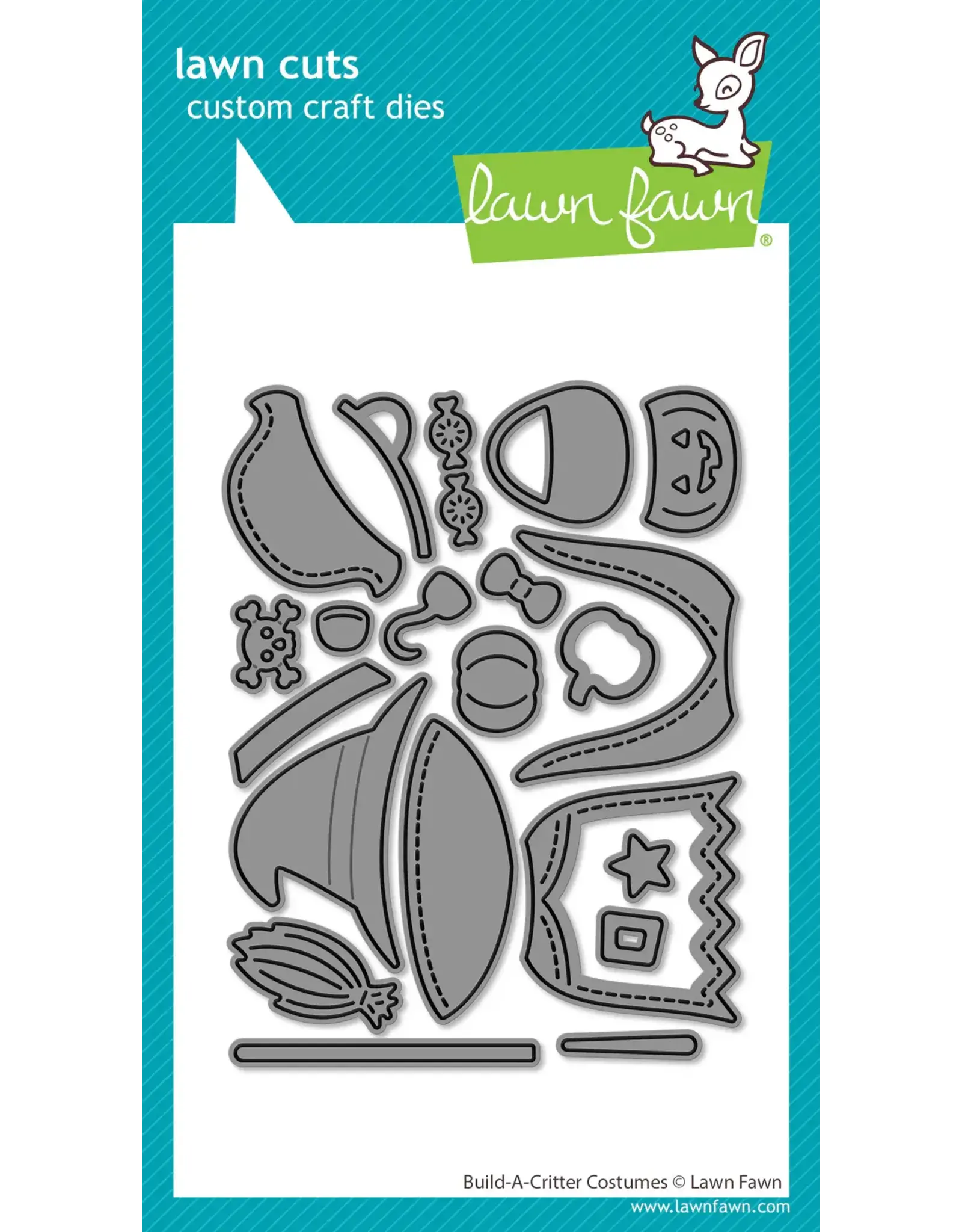 LAWN FAWN LAWN FAWN BUILD-A-CRITTER COSTUMES DIE SET