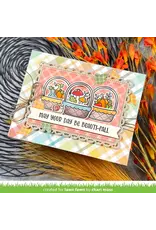 LAWN FAWN LAWN FAWN HENRY'S BUILD-A-SENTIMENT: FALL CLEAR STAMP SET