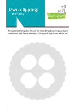 LAWN FAWN LAWN FAWN REVEAL WHEEL TEMPLATES: PICK OF THE PATCH DROP-DOWN STENCIL