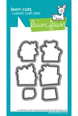 LAWN FAWN LAWN FAWN SPRING BASKET ADD-ON: FALL DIE SET