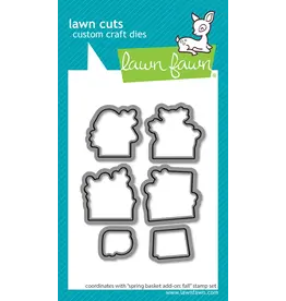 LAWN FAWN LAWN FAWN SPRING BASKET ADD-ON: FALL DIE SET