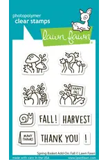 LAWN FAWN LAWN FAWN SPRING BASKET ADD-ON: FALL CLEAR STAMP SET