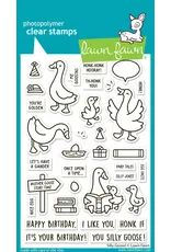 LAWN FAWN LAWN FAWN SILLY GOOSE! CLEAR STAMP SET