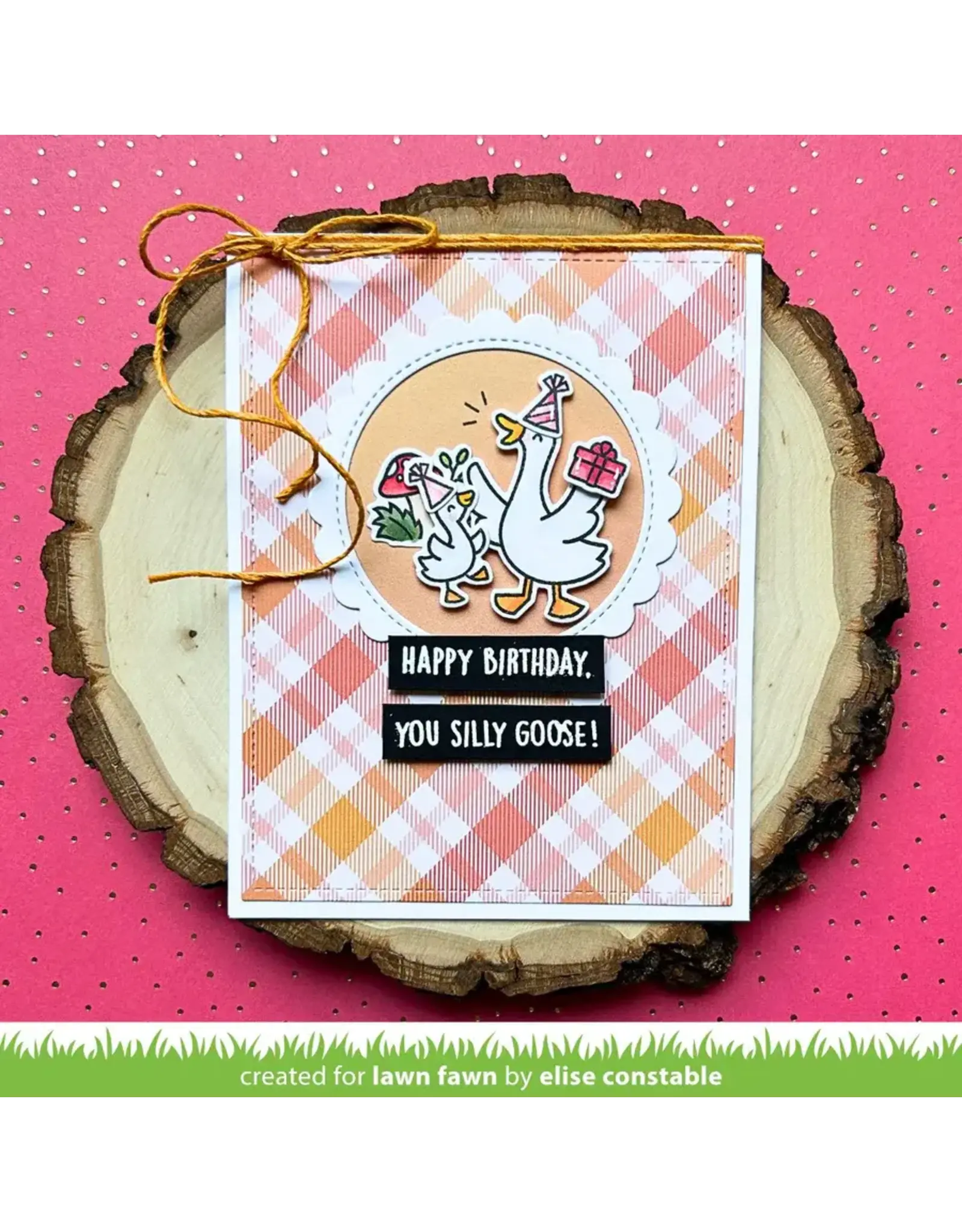 LAWN FAWN LAWN FAWN SILLY GOOSE! CLEAR STAMP SET