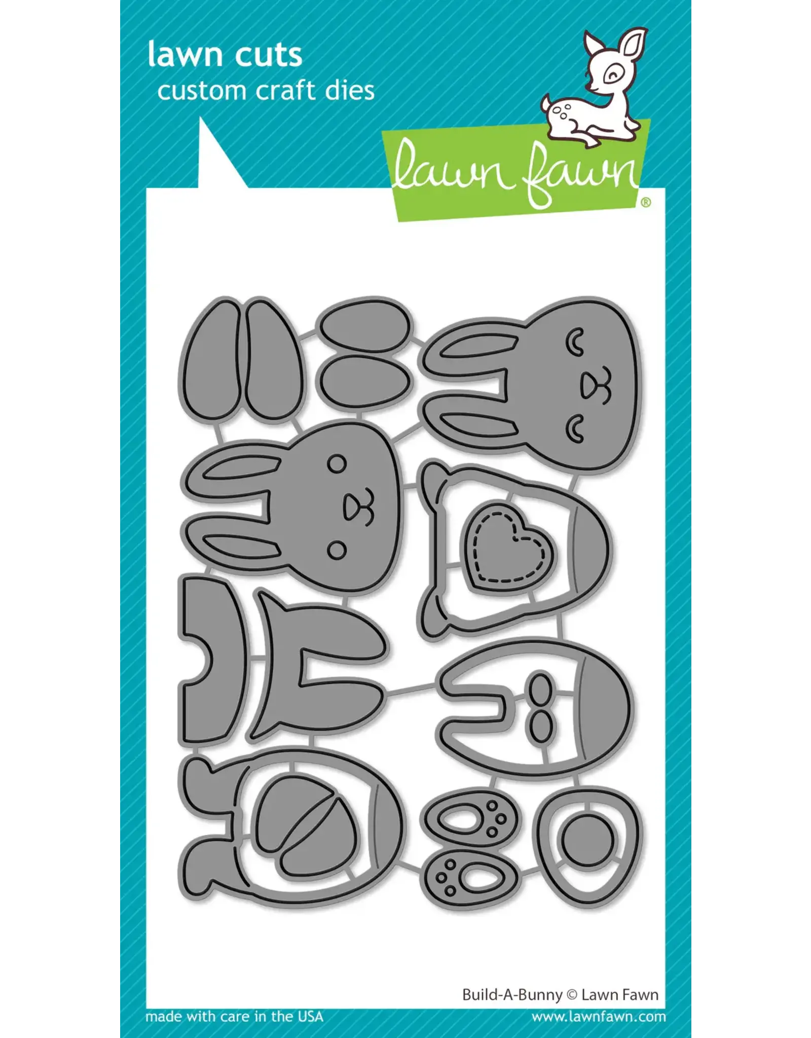 LAWN FAWN LAWN FAWN BUILD-A-BUNNY DIE SET