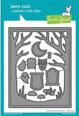 LAWN FAWN LAWN FAWN SPOOKY FOREST BACKDROP DIE SET