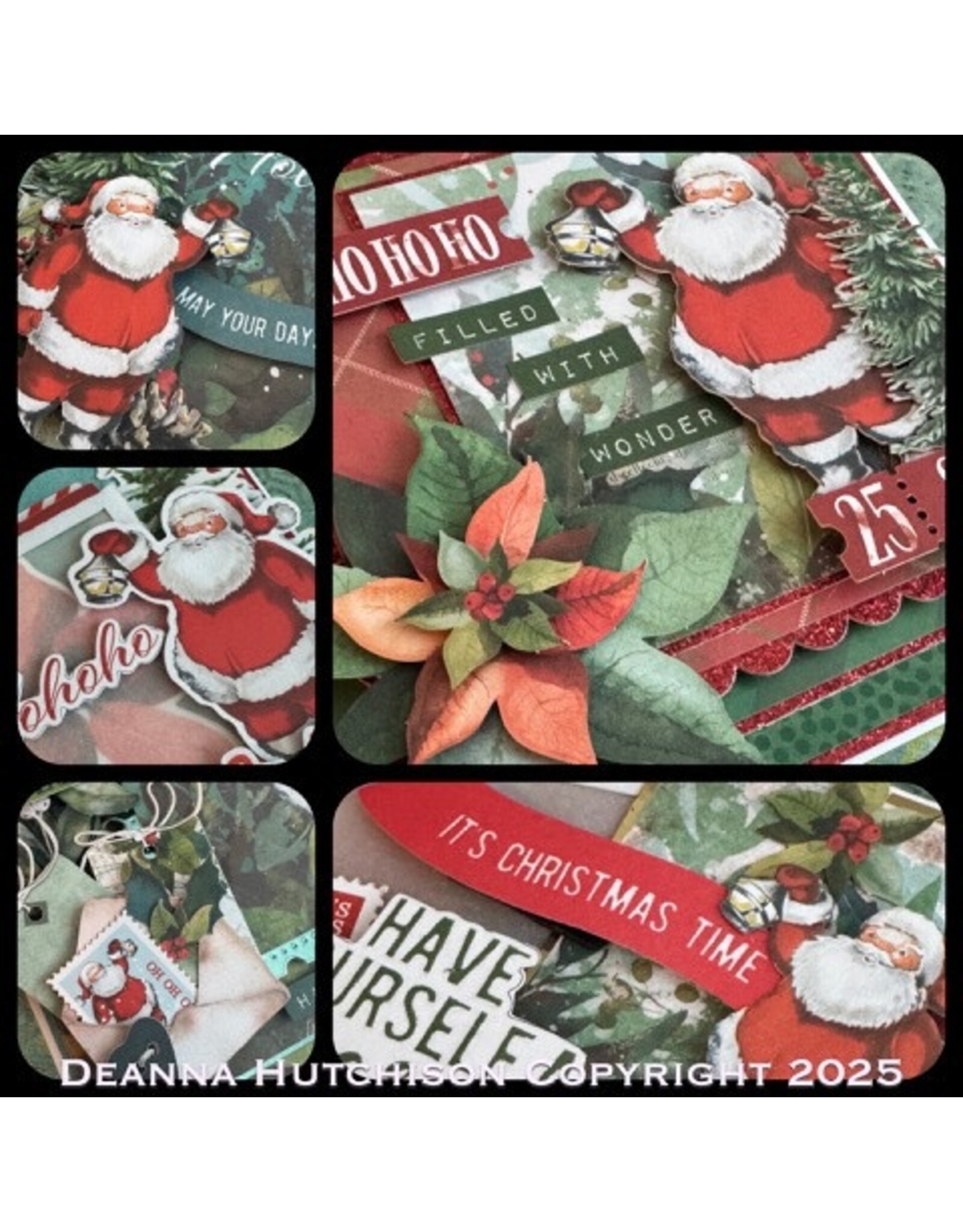 DEANNA ARDEN CREATIVE SANTA CLAUS LANE CARD CLASS WITH DEANNA HUTCHISON SEPT 28 2025