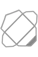 LDRS CREATIVE LDRS CREATIVE GIFT CARD SCALLOP ENVELOPE DIE