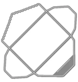 LDRS CREATIVE LDRS CREATIVE GIFT CARD SCALLOP ENVELOPE DIE