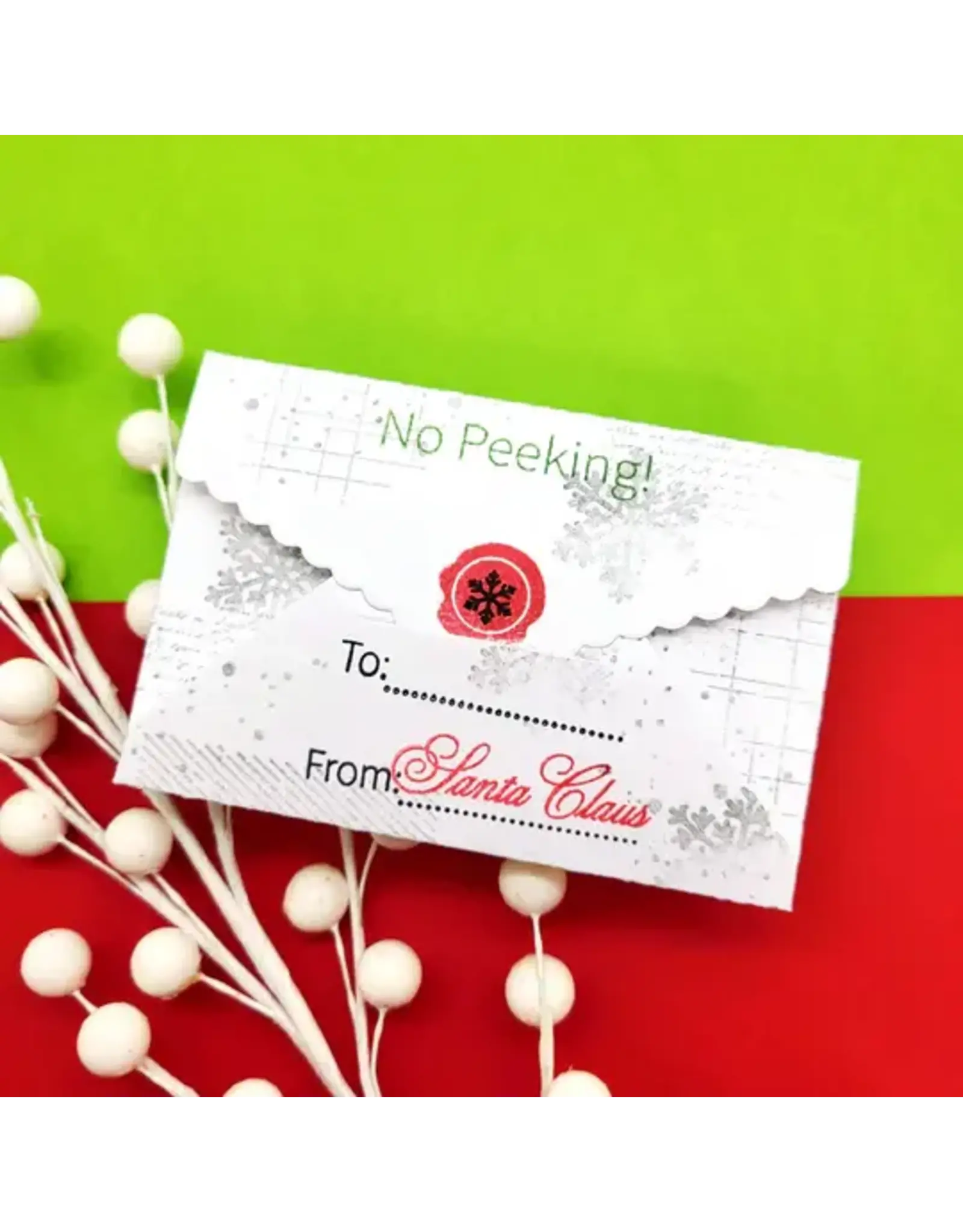 LDRS CREATIVE LDRS CREATIVE NORTH POLE COLLAGE CLEAR STAMP SET