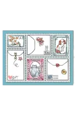 LDRS CREATIVE LDRS CREATIVE ENVELOPE & POSTAGE COLLAGE CLEAR STAMP SET